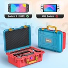 Carrying Hard Shell Case For Nintendo Switch 2 Controller  Travel Storage Bag
