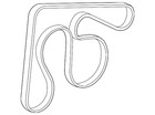 Genuine Honda Serpentine Belt 
