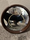 Interdesign Vintage  Plastic Round Mirror Space Retro Mod Modern Mid Century