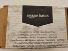 Clear Badge Holders Vertical Qty 43 Amazon Basics Clear Plastic Id Badge Holders