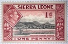 Travelstamps  1938 Sierra Leone Kgvi Sg 189  Mogh  Freetown From The Harbour