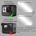 9h Hardness Tempered Glass Protectors   Lens Cover Kit For Gopro Hero 9-12