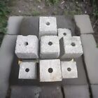     24  Concrete Pier Blocks 7 5  Square Inches    6  Tall  non -standard Size  