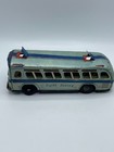Vintage 1950 s Yonezawa Express Sightseeing Bus Tin Litho Friction Toy Car 9 