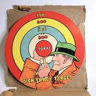 Vintage Dick Tracy Target Game 1930s Louis Marx   Co Comic Toy Board Box