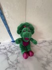 Singing Baby Bop Plush Doll  Barney   Friends Green Purple Dinosaur Doesn   t Talk