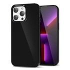 For Iphone Phone Case Liquid Silicone  Cute Girly Thin Ultra Slim 13 Pro Black