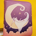 Loungefly The Nightmare Before Christmas Zero Moon Sleepy Zip Around Wallet New