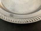 Vintage Chrome Metal Tableware Butter Dish W knife Hoder