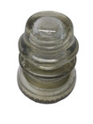 Hemingray 42 Power Smoked Translucent Glass Insulator Vintage 0-4 Made In Usa