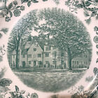 Vassar College Rare Wedgwood Commemorative Plate - Kendrick House - Exc  Cond