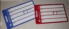 New Set Of 5 Walt Disney World Luggage Tags With Straps  Mickey  Minnie    Etc  