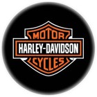 Harley-davidson Bar   Shield Bar Stool With Back Rest Hdl-12204 Set Of 4