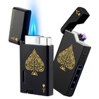 Flameless Electric Lighter 2-pack - Usb Rechargeable Plasma Arc Torch  Windproof