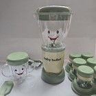 Magic Bullet Baby Bullet Food Maker Blender Processor 15 Piece Of Major Parts