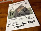 Pride And Prejudice Movie Signed Autographed Script Reprint Cast Signed