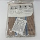 Vintage 70s Red Heart Coats   Clarks Hook Latch Vest Kit No Yarn S m l