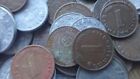 Germany 1934 -1944 Nazi Swastika 1 5 10 Pfennig Coin Real Wwii Lot Of 25 Coins  