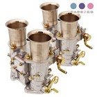 2 X 45 Dcoe Carburetor For 4 Cyl 6 Cyl V8 Engine 45mm Twin Choke 19600 017 Weber