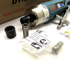 New  Dynabrade Pneumatic Straight-line Die Grinder W  2 Collets -  52668