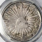 1843-do Pcgs Xf Mexico 8 Reales Durango Chopmarks Rare Silver Coin  25043001c 