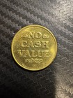 Vintage Car Wash Token - Brass - Classic Car Design - No Cash Value