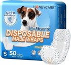 50 Pack Waist Disposable Dog Diapers Male Wraps Belly Bands Pet Soft All Sizes