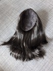 Truly Me 128 Wig B Black Hair American Girl Doll Ooak Custom Replacement