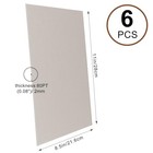 8 5 X 11 In  6pcs 2mm   Book Boards  Chipboard Sheets  For 8 5 X 11 In  6pcs 