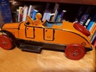 Nice Vintage 1920 s  J  Chein Tin Litho  221 Convertible With Driver