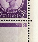 Gb Qeii 1960 3d Lilac Wilding Block Sg615ca Phantom  r  Flaw Mnh