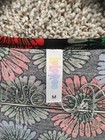 Lularoe Lynnae Shirt Top Blue Red Floral Long Sleeve Tunic Women s Size M