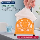 Napkin Holder For Table - Vintage Farmhouse Kitchen Restaurant Cast Iron Napkin 