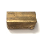 Vintage At t Employment Bell Systems Brass Letterpress Printing Block   Valley