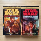 Signed Star Wars Specter Of The Past Vision Of The Future Timothy Zahn Pb Vg