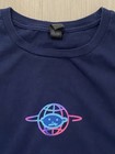 U2 Uv Live   Sphere Concert T-shirt Mens Large Navy Blue Sphere Las Vegas Gildan