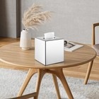 Tissue Box Cover  Square Facial Tissue Holder Storage For Bathroom Vanity  Co   