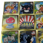 Pokemon Artbox Gold Sticker R01-r18 Series 1 Complete Set Of 18