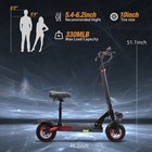 Freeboy Electric Scooter 48v 1200w For Adult 10 off Road Fat Tires Fast Speed Us