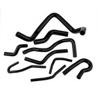 9pcs Silicone Auto Radiator Hose Kit  Coolant Pipe Car Radiator Hoses For Black