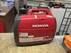 Honda Eu2200i 2200w Gas Inverter Generator 120v Portable Eco Throttle Red