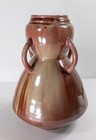 Antique French Art Nouveau Pottery Glazed Vase Pierrefonds Massier Style Signed