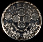 1908-1968 Canada Commemorative Dollars Medal   60 Years Of Numismatic Excellence