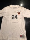 Game Worn Used Princeton Tigers Soccer Jersey Size L Nike  24