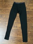 Icebreaker Merino 175 Mens Everyday Leggings Black Base Layer Nwt Size M
