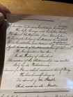Original 1860s Civil War  christian Commission  Lincoln Assassination Letter