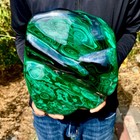 22lb  Natural Luster Peacock Rock Cluster Rough Mineral Sample