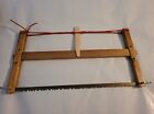 21  Bushcraft Hand-crafted Folding Wood Buck Saw W cloth Carrying storage Sack