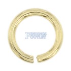 14k Solid Yellow Gold 5mm Jump Ring Round Open 21 Gauge Chain End 1 Piece Usa