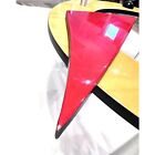 1980 s Postmodern Coffee Table Art Geometric Atomic Ranch Memphis Milano Design 